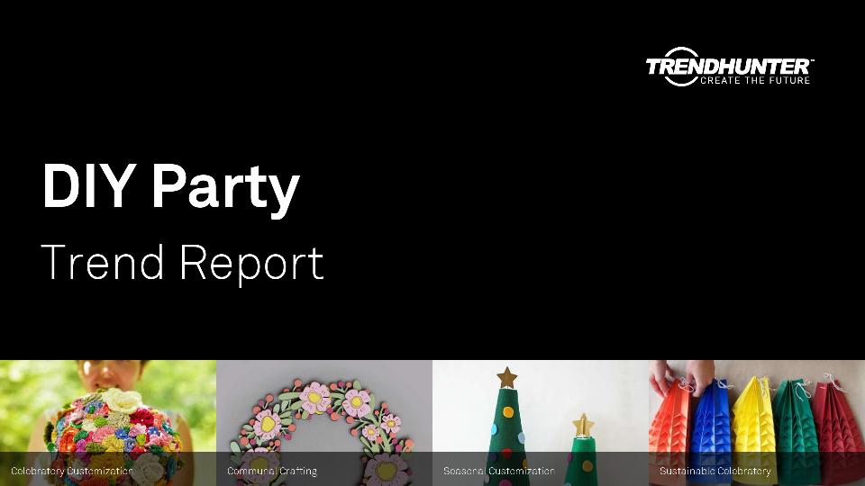 DIY Party Trend Report Research