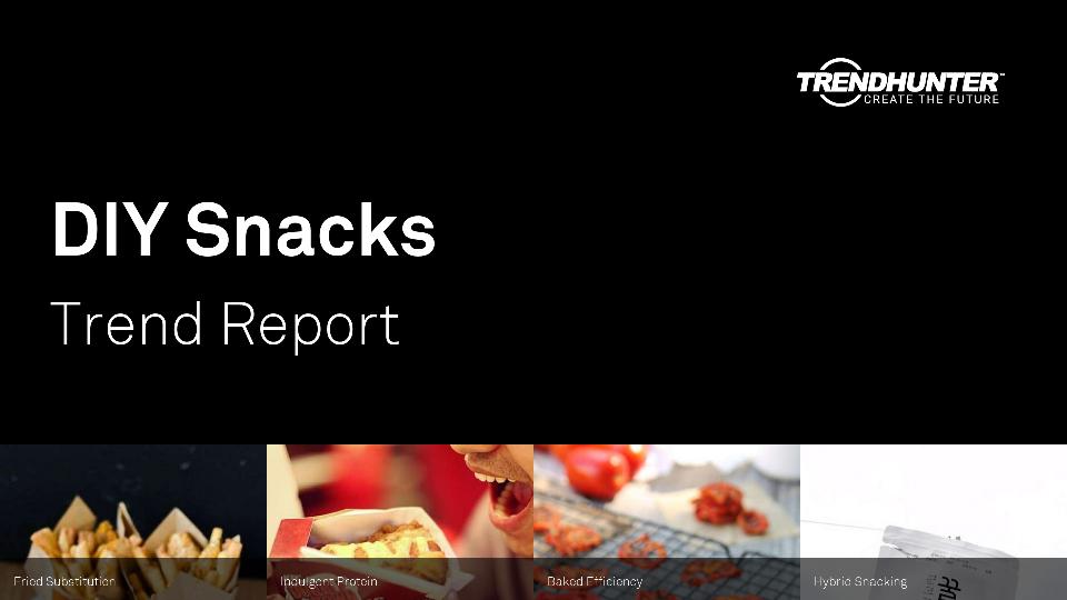 DIY Snacks Trend Report Research