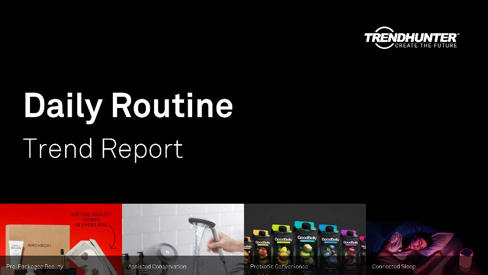 Daily Routine Trend Report Research