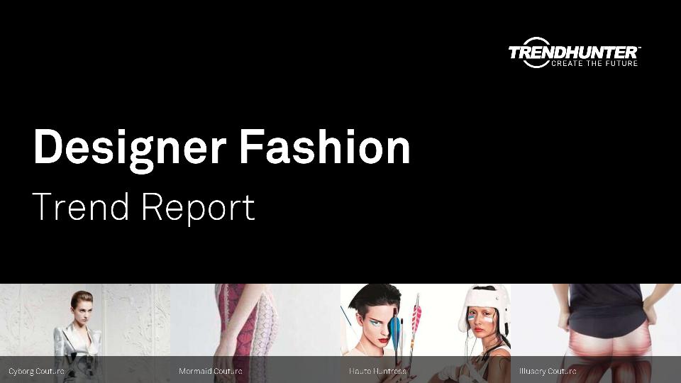 Designer Fashion Trend Report Research