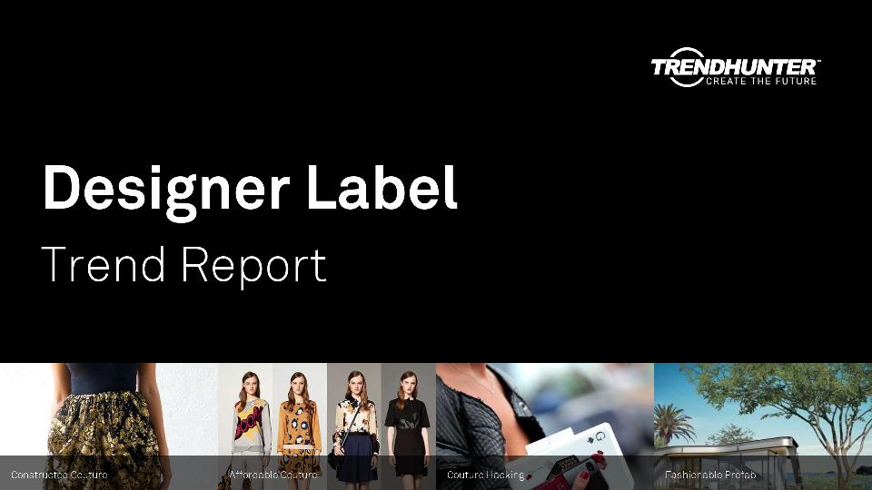 Designer Label Trend Report Research