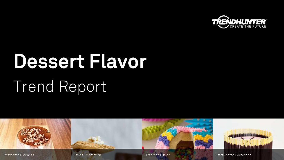 Dessert Flavor Trend Report Research