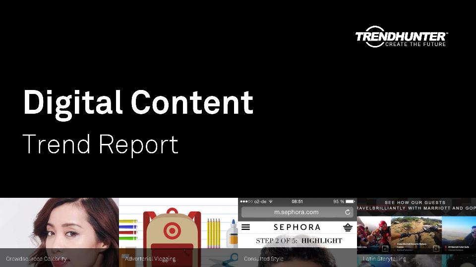 Digital Content Trend Report Research