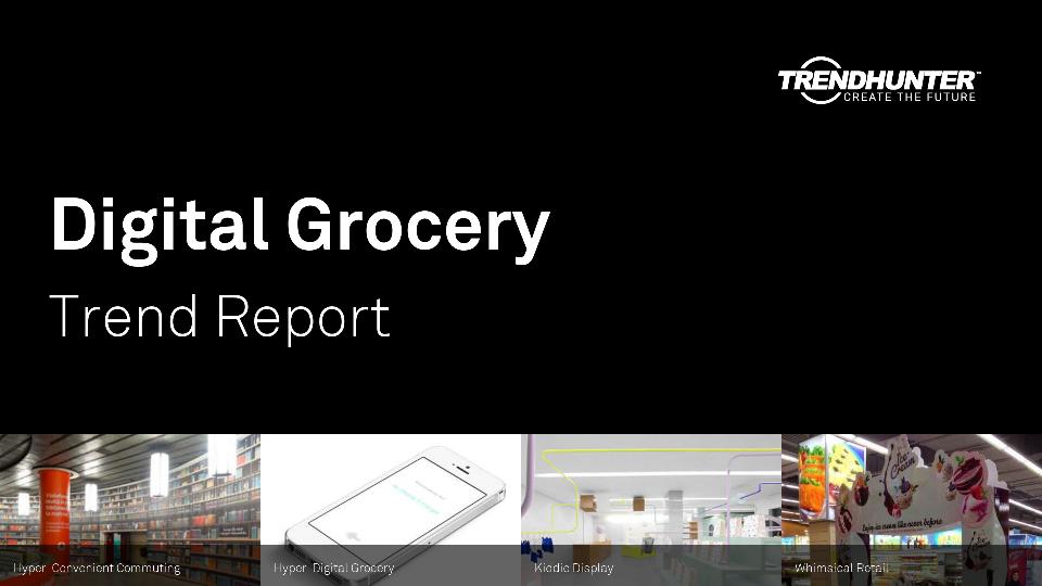 Digital Grocery Trend Report Research
