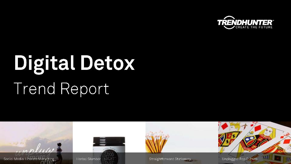 Digital Detox Trend Report Research