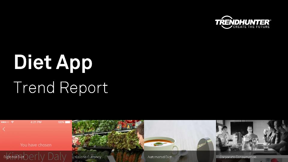 Diet App Trend Report Research