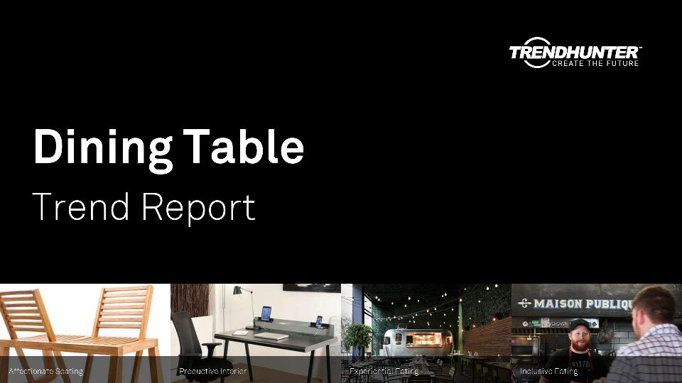 Dining Table Trend Report Research