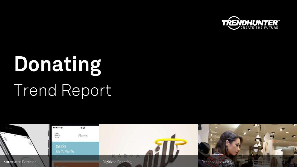 Donating Trend Report Research