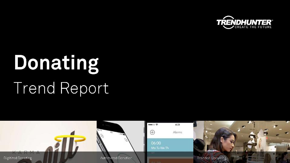 Donating Trend Report Research