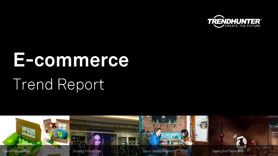 E-commerce Trend Report Research