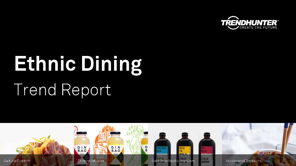 Ethnic Dining Trend Report Research