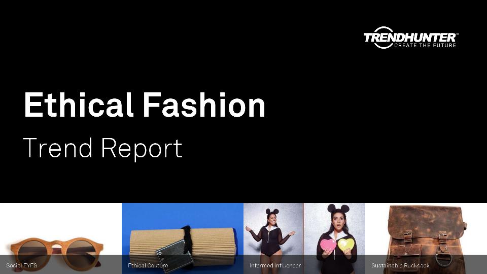 Ethical Fashion Trend Report Research
