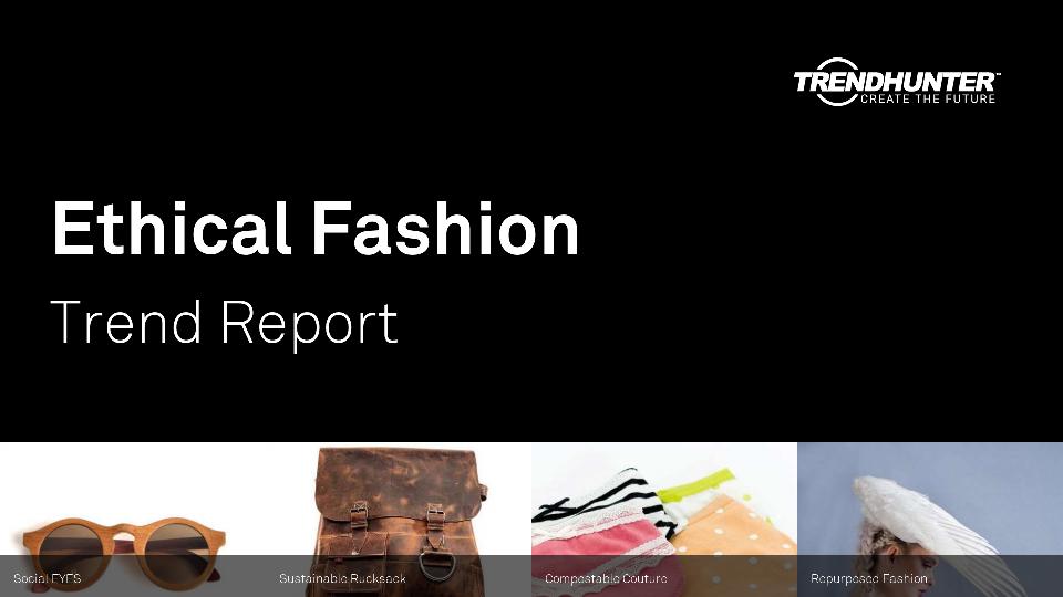 Ethical Fashion Trend Report Research