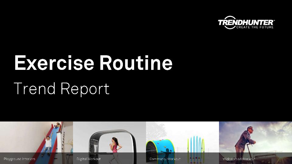Exercise Routine Trend Report Research