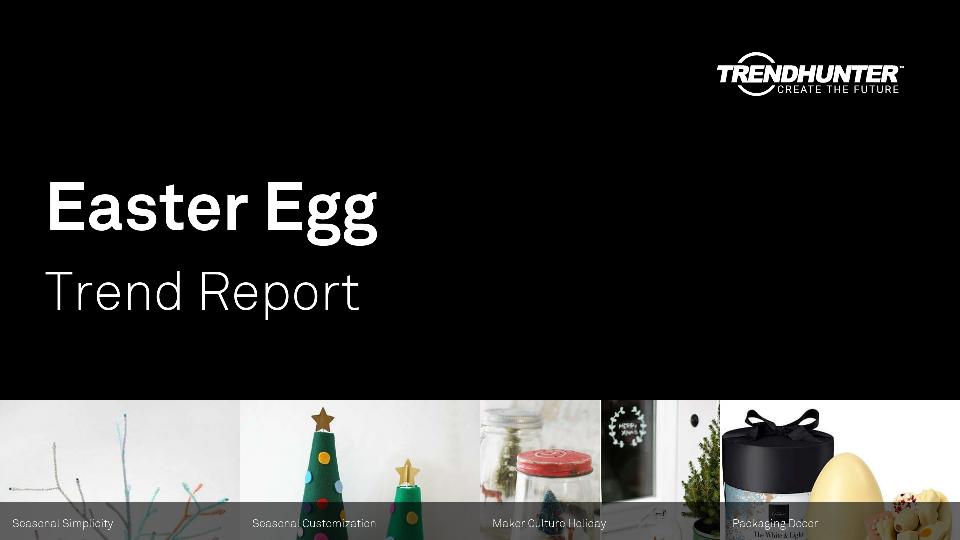 Easter Egg Trend Report Research