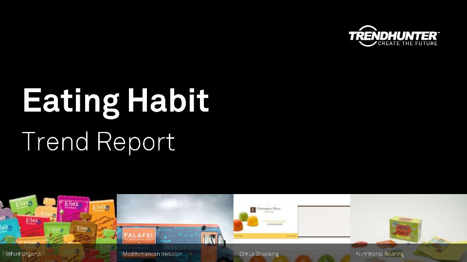 Eating Habit Trend Report Research