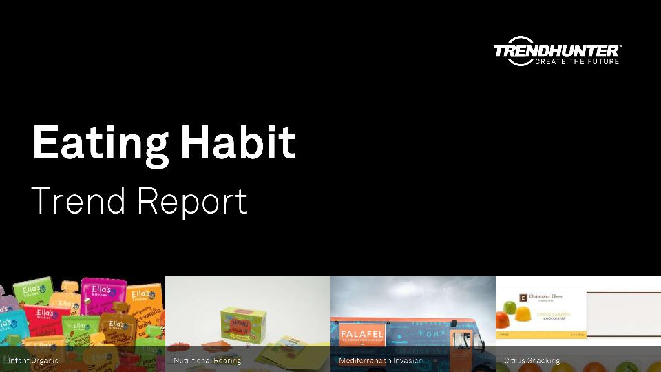 Eating Habit Trend Report Research