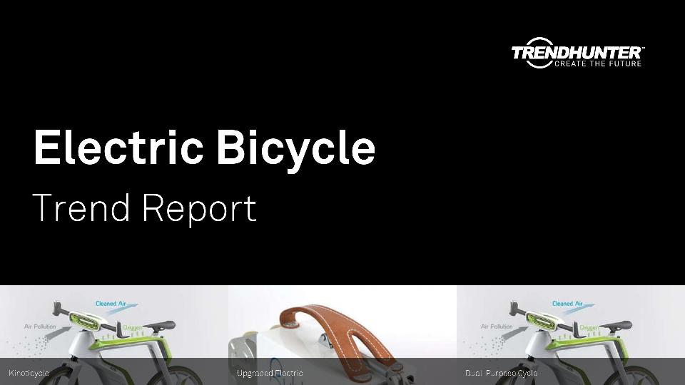 Electric Bicycle Trend Report Research