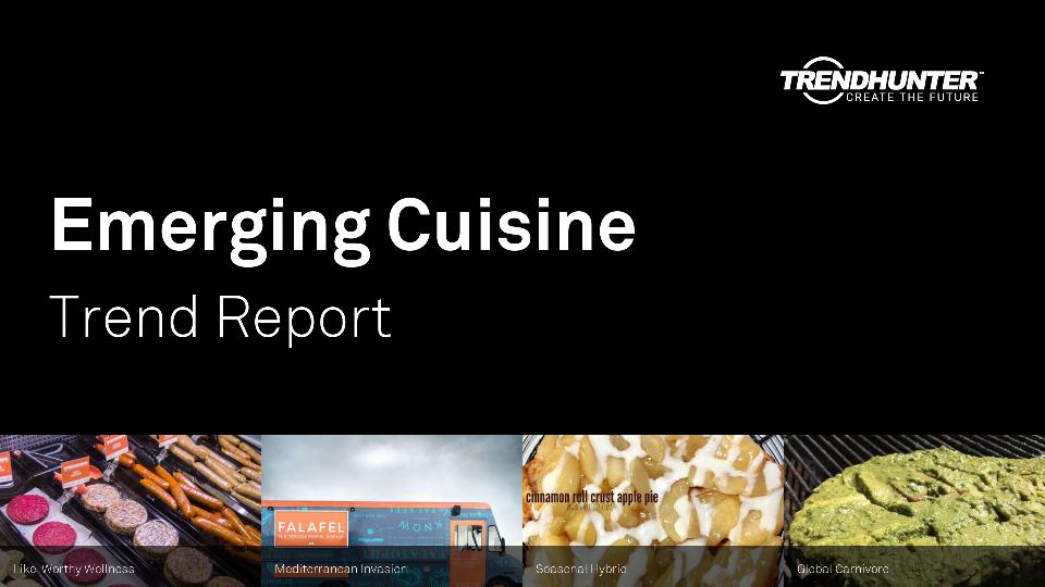 Emerging Cuisine Trend Report Research