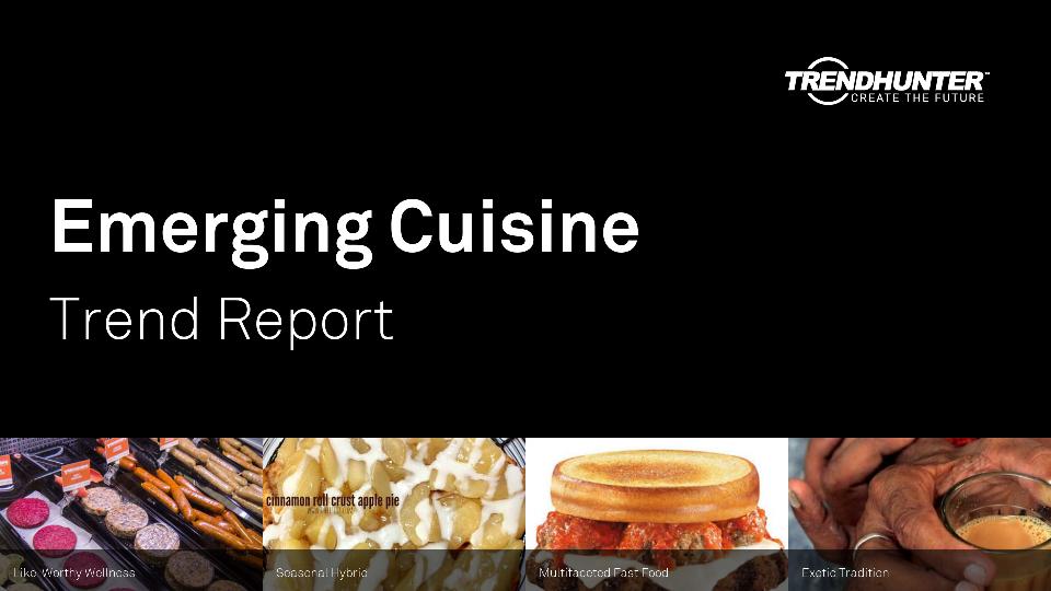 Emerging Cuisine Trend Report Research
