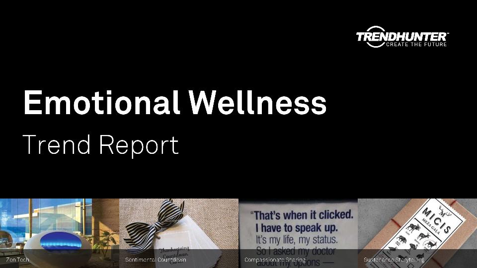 Emotional Wellness Trend Report Research