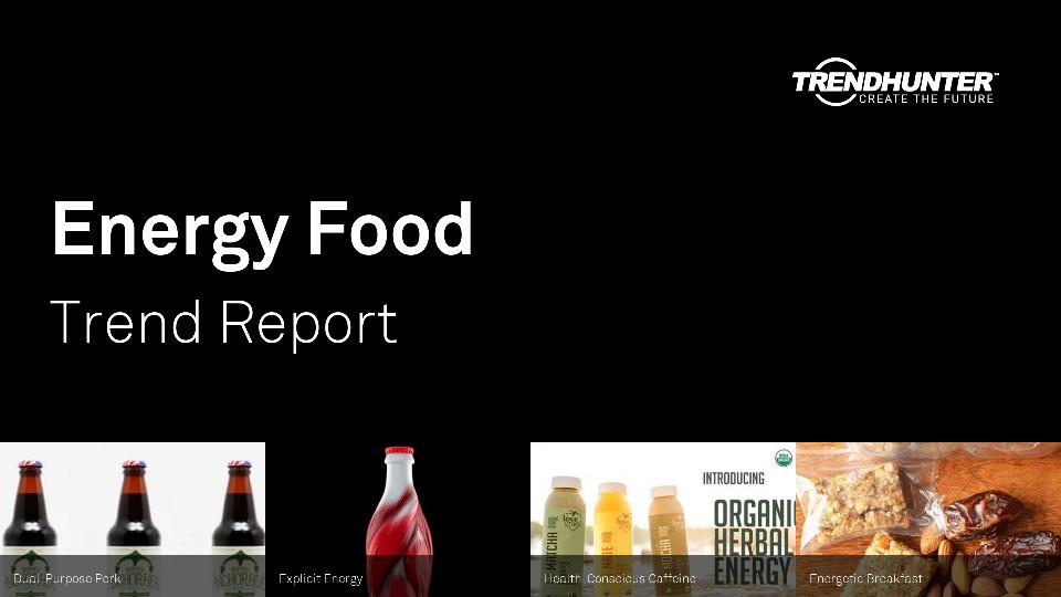 Energy Food Trend Report Research