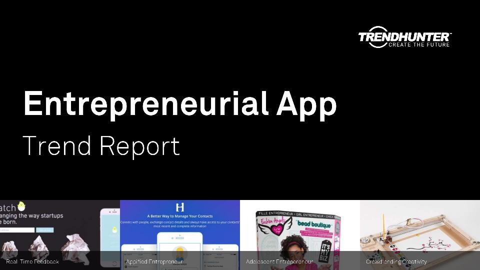 Entrepreneurial App Trend Report Research
