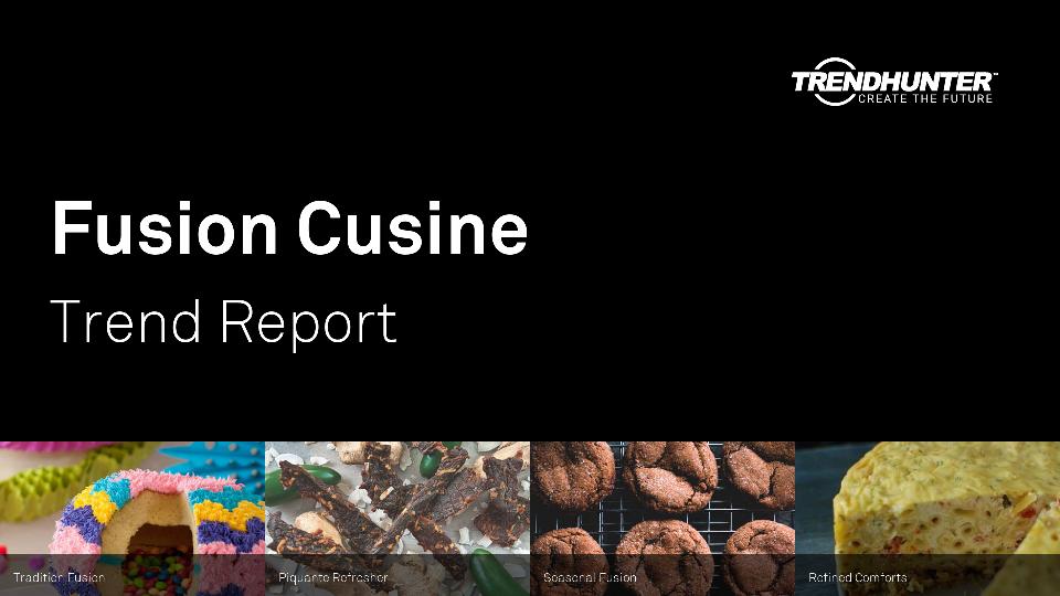 Fusion Cusine Trend Report Research