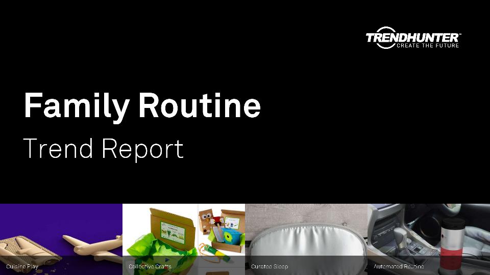 Family Routine Trend Report Research