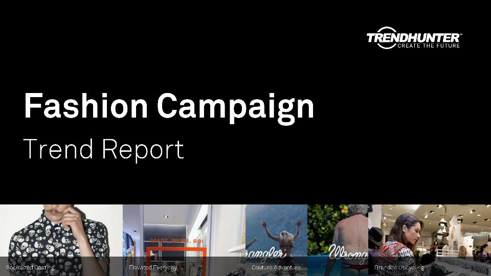 Fashion Campaign Trend Report Research