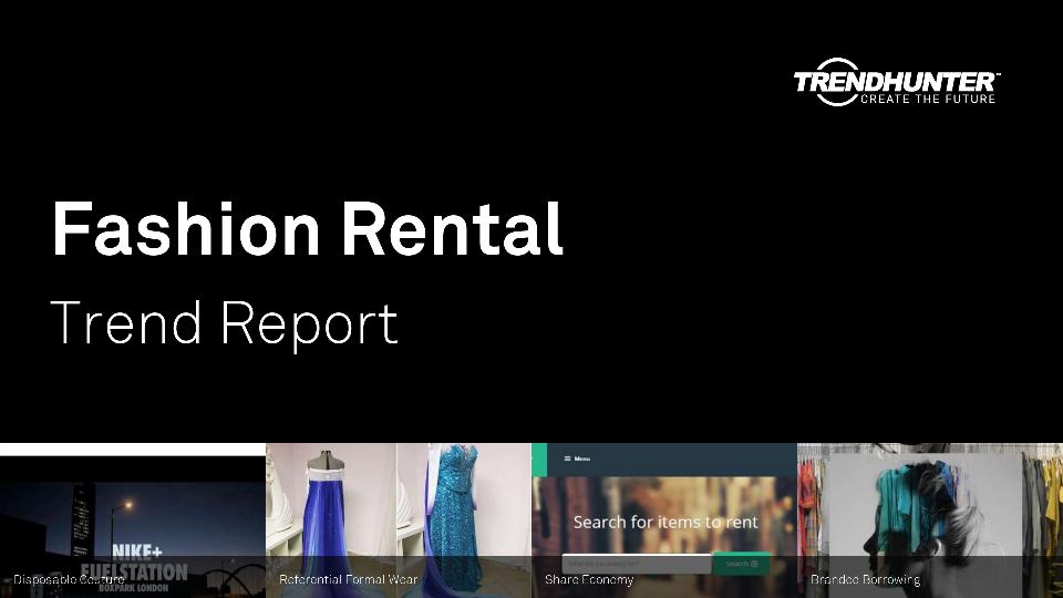 Fashion Rental Trend Report Research