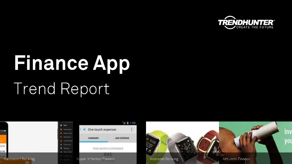 Finance App Trend Report Research