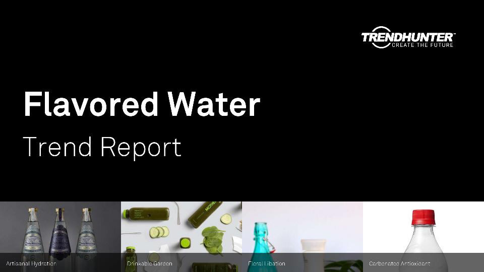 Flavored Water Trend Report Research