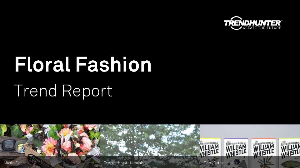 Floral Fashion Trend Report Research