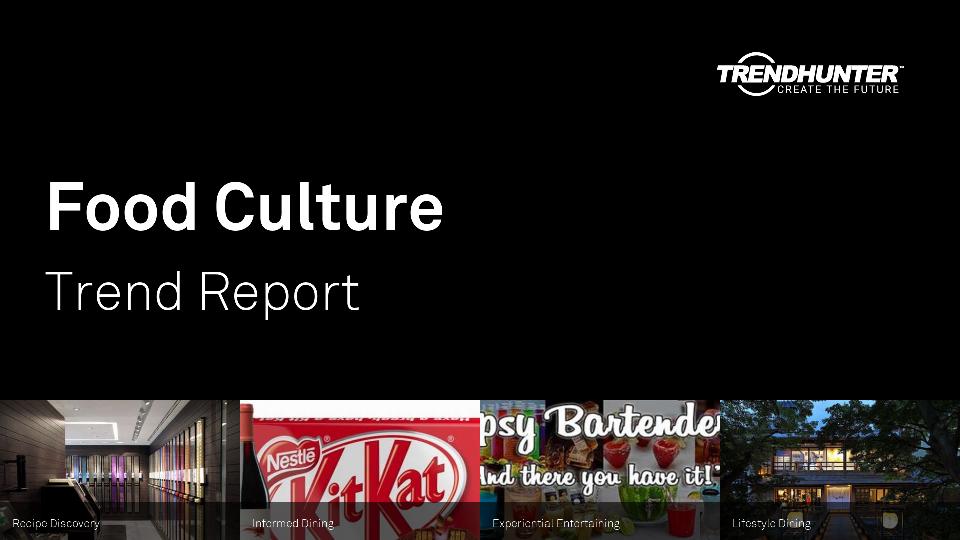 Food Culture Trend Report Research