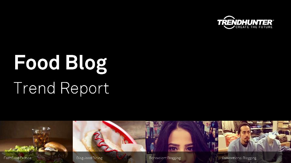 Food Blog Trend Report Research