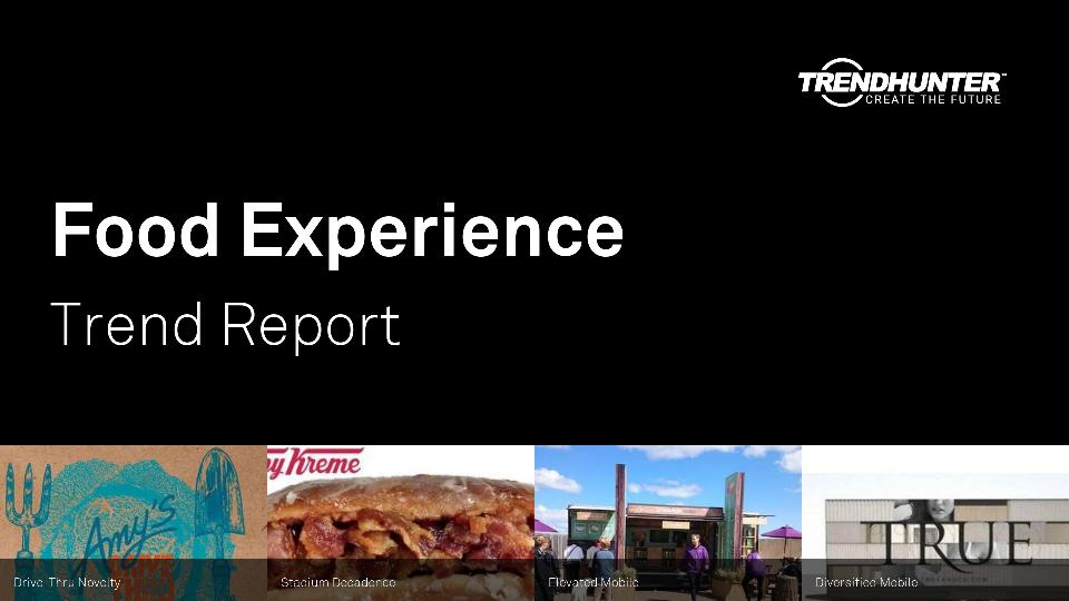 Food Experience Trend Report Research