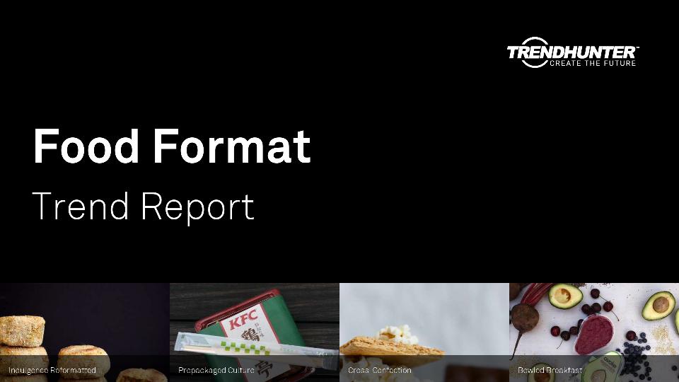 Food Format Trend Report Research