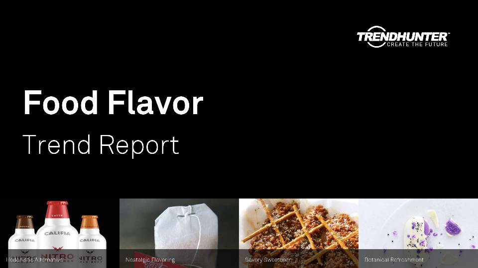 Food Flavor Trend Report Research