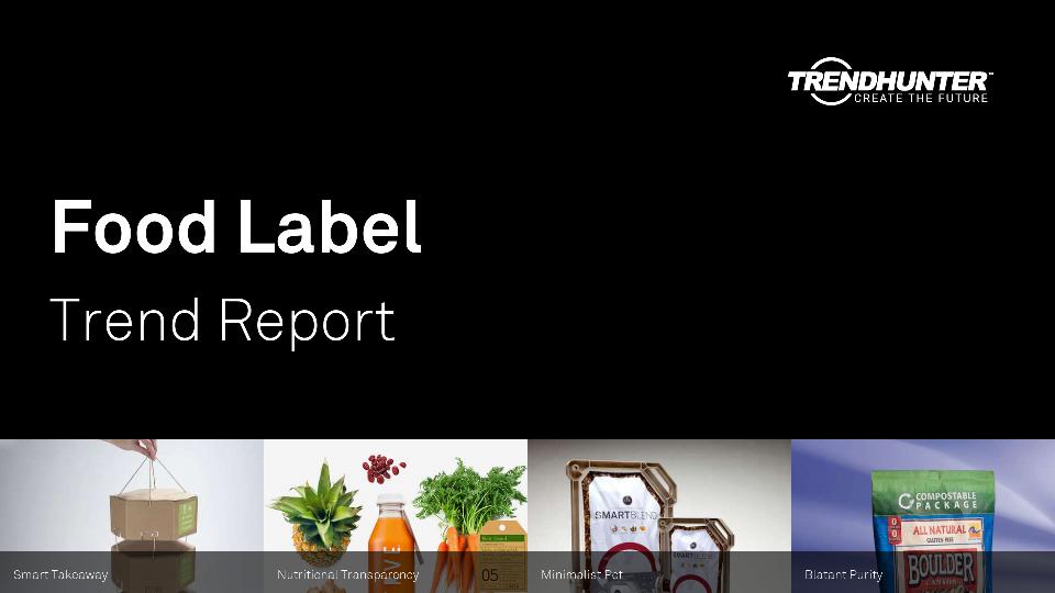 Food Label Trend Report Research