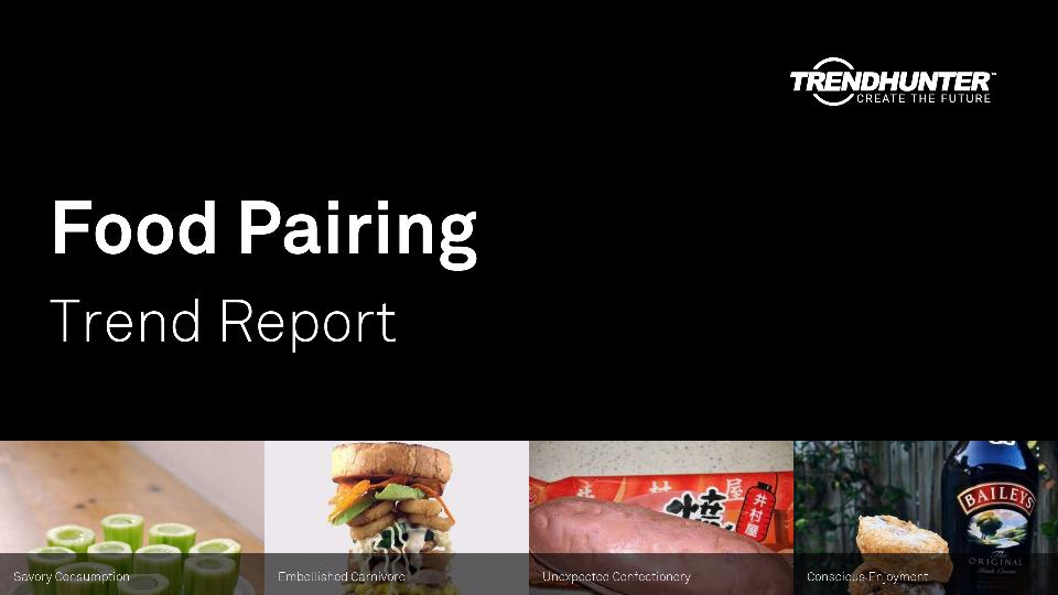 Food Pairing Trend Report Research