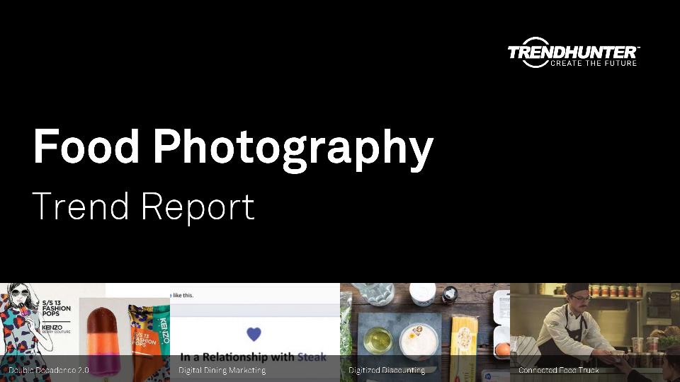 Food Photography Trend Report Research