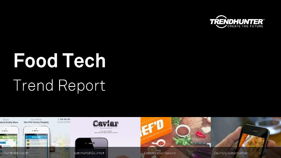 Food Tech Trend Report Research