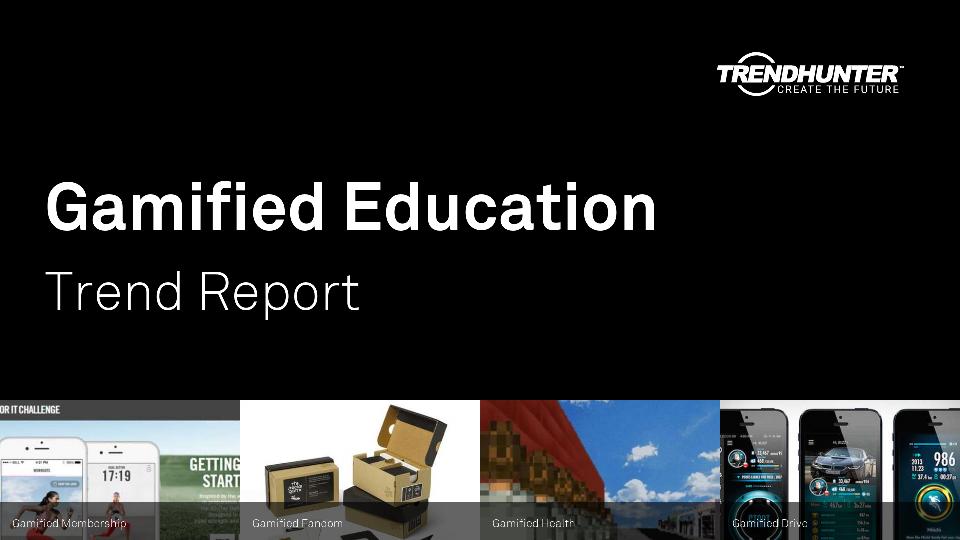 Gamified Education Trend Report Research