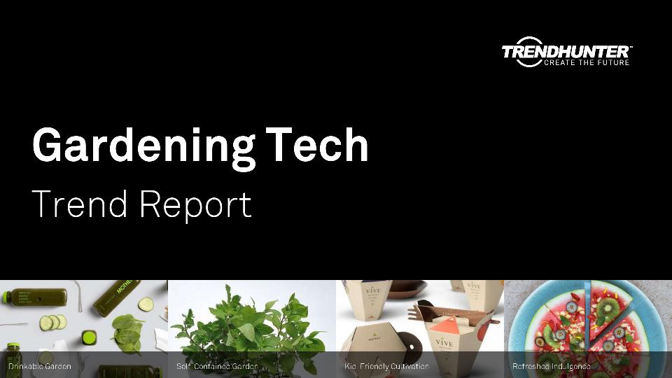 Gardening Tech Trend Report Research