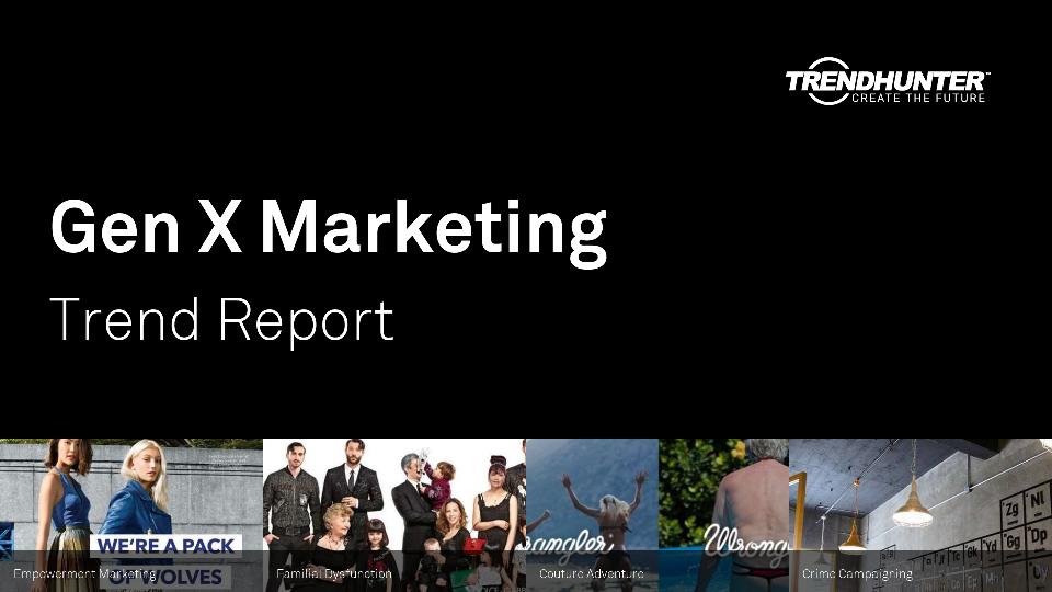 Gen X Marketing Trend Report Research