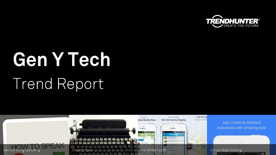 Gen Y Tech Trend Report Research