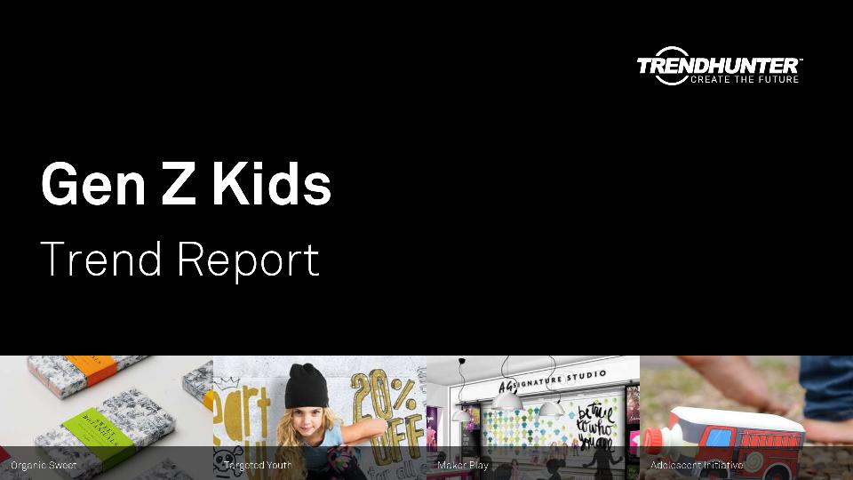 Gen Z Kids Trend Report Research