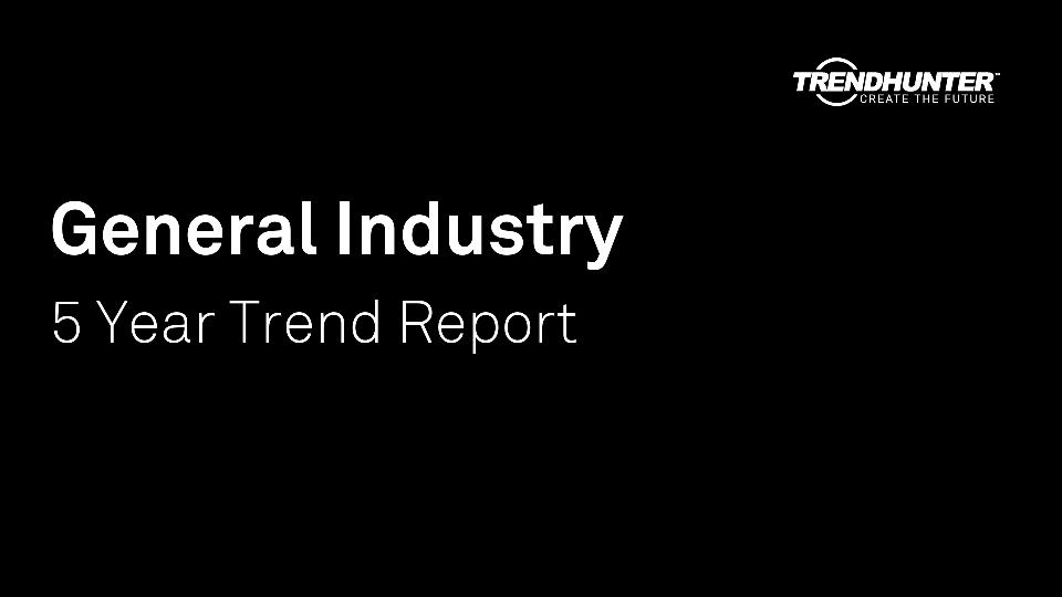 General Industry Trend Report Research