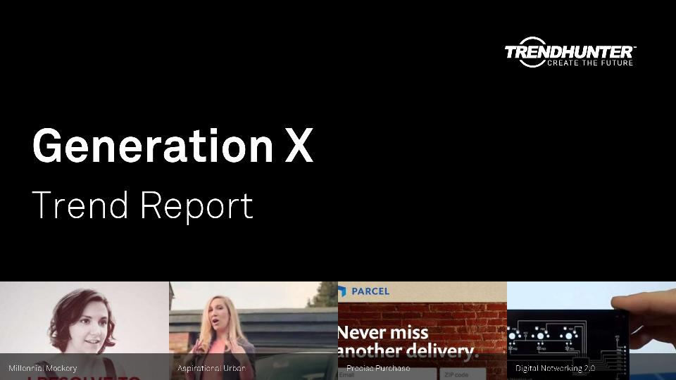 Generation X Trend Report Research